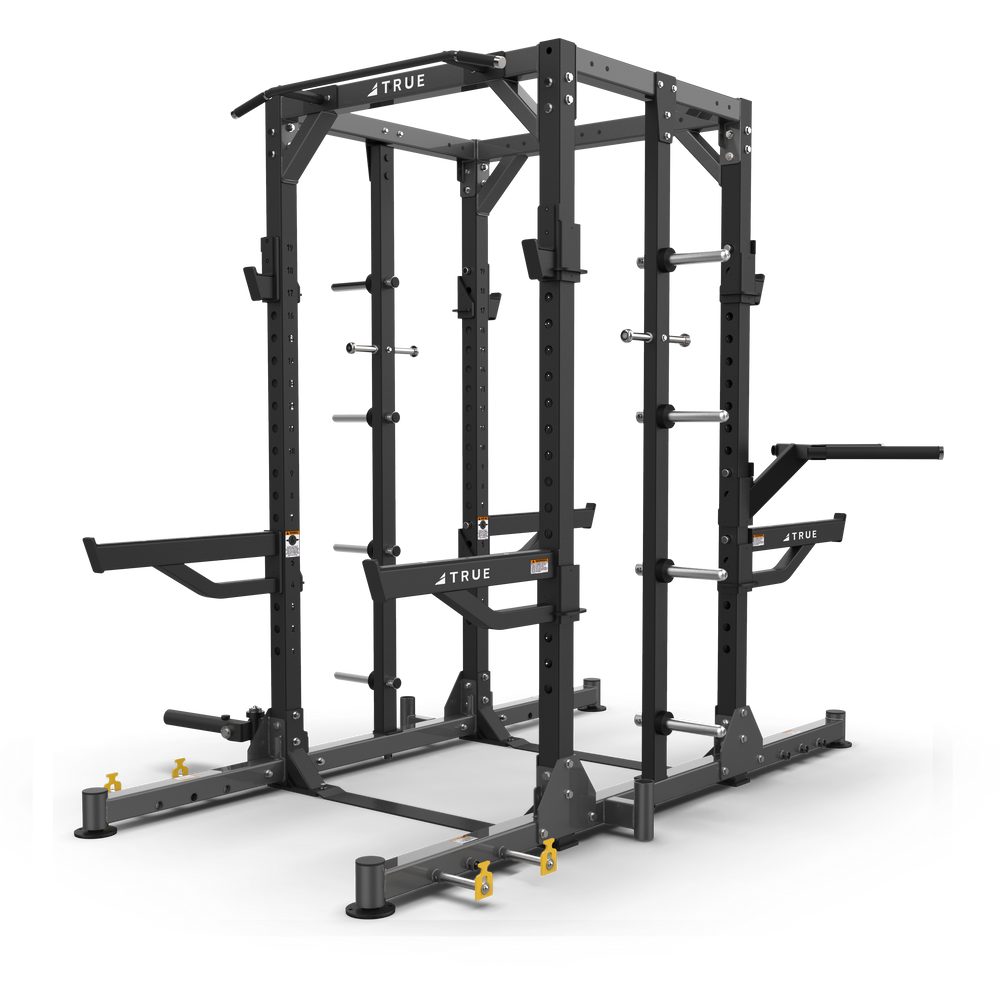 True Fitness XFW Dual Sided Half Rack Charcoal
