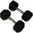 Torque Dumbbell, Rubber Hexagon - 100 Lb/45.4 Kg