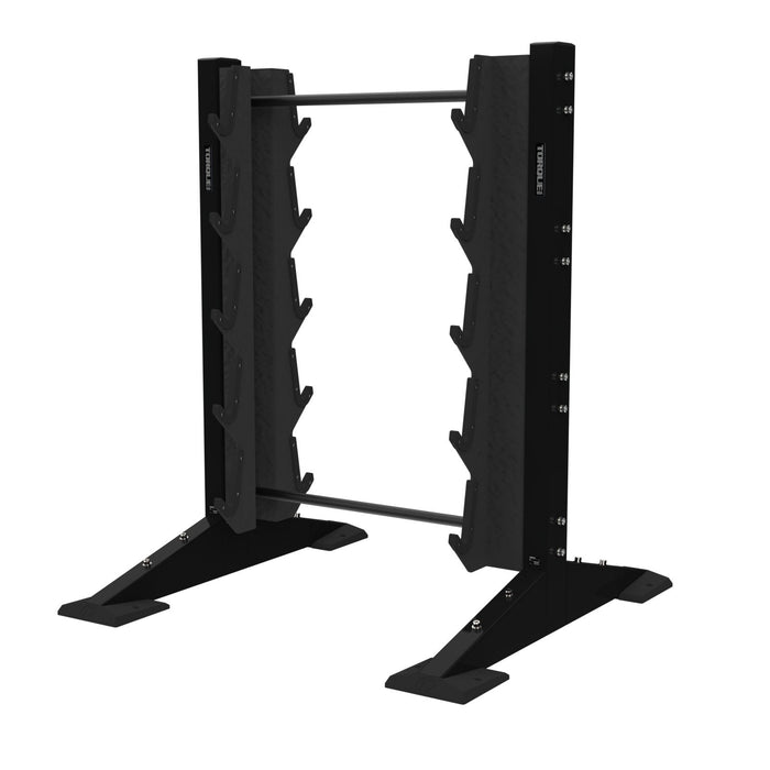 Torque X-Create 2-Sided Center 10 Barbell Rack (Black Satin)