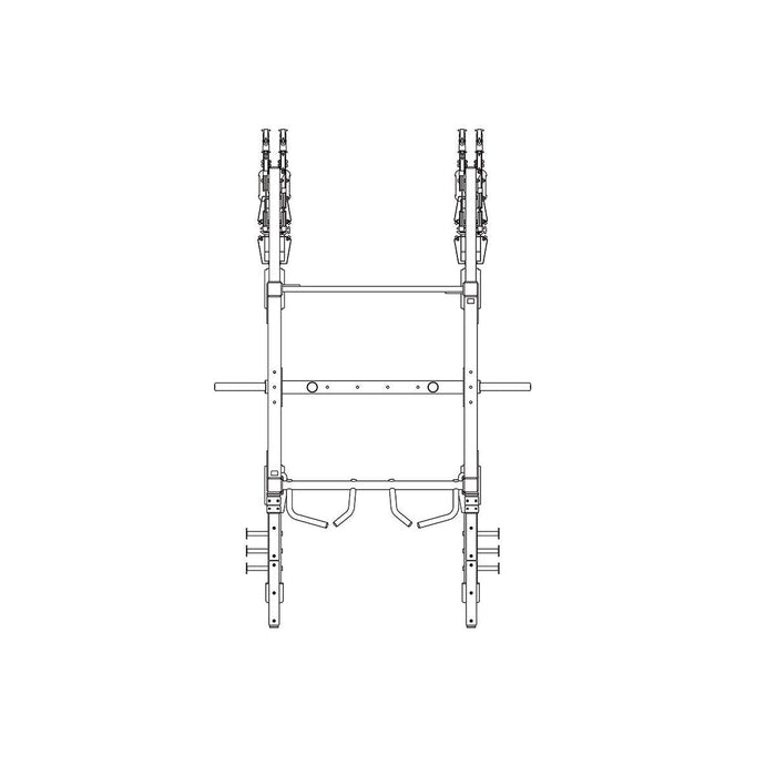 Torque 4 X 4 Foot Siege Storage Cable Rack - X1 Package