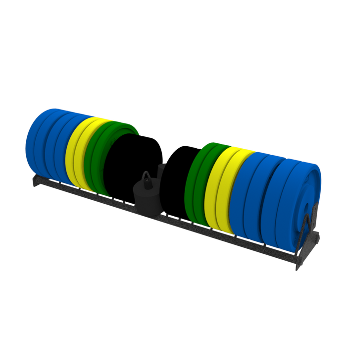 Torque 6 Ft (1.8 M) Bumper Bookshelf Storage (Storm Grey)