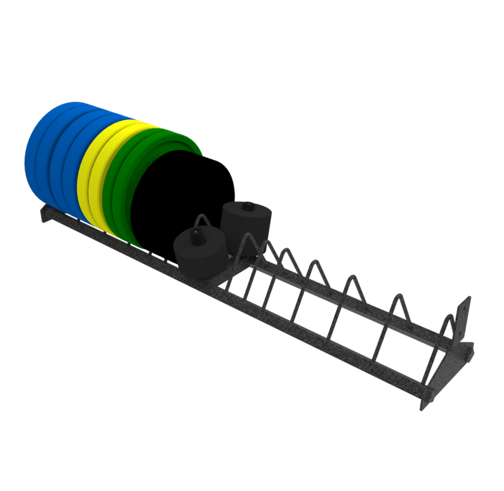 Torque 6 Ft (1.8 M) Bumper Bookshelf Storage (Storm Grey)