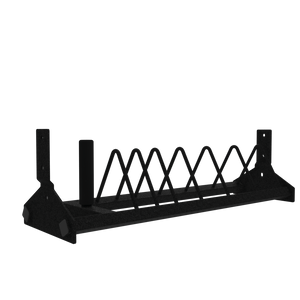 Torque 4 Ft (1.2 M) Bumper Bookshelf Storage (Storm Grey)