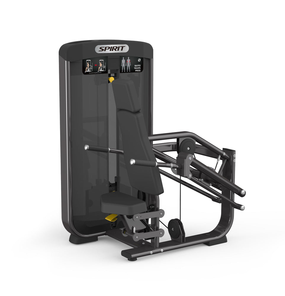 Spirit Fitness Selectorized Seated Triceps Press